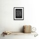 image 2 of Slate Quote Abraham Lincoln Books Thoughts 9x7" Black Framed Wall Art Print