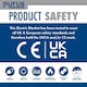 image 8 of Purus Electric Heated Fleece Blanket Throw 160x120cm - Grey