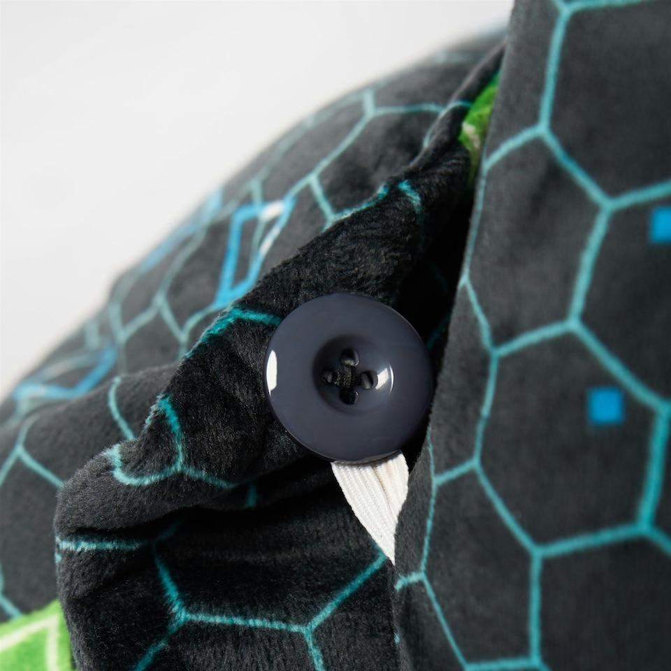 image 1 of OHS Soft Plump Cosy Reading Support Sofa Bed Pillow Cuddle Cushion With Head Rest Blue | Navy Blue Gaming | 80 x 60cm