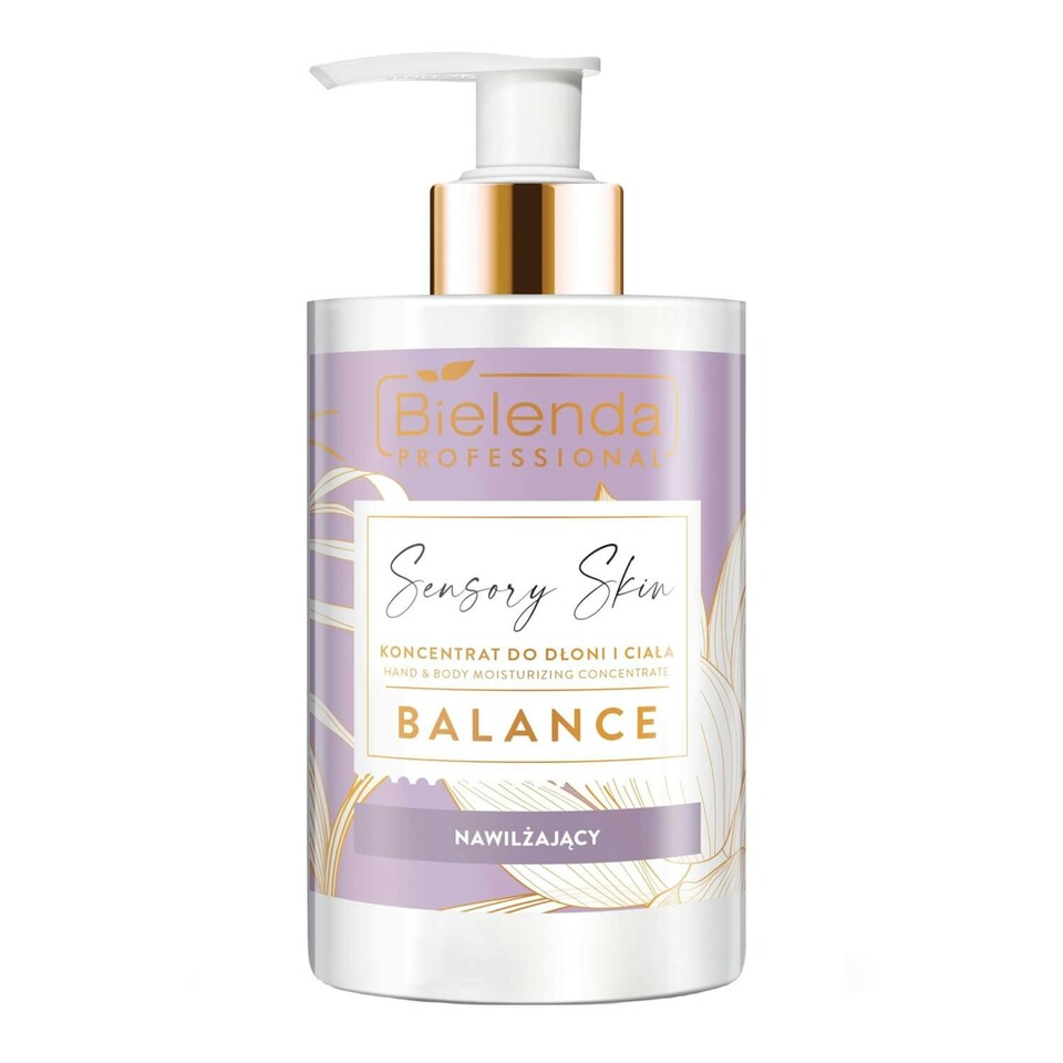 image 1 of Bielenda Professional Sensory Skin Balance Moisturising Hand And Body Concentrate 300ml