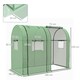image 7 of Outsunny Tomato Greenhouse with 2 Roll-up Doors, 185 x 94 x 150cm, Green