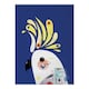 image 2 of Maxwell & Williams Pete Cromer Cockatoo Blue Cotton Tea Towel