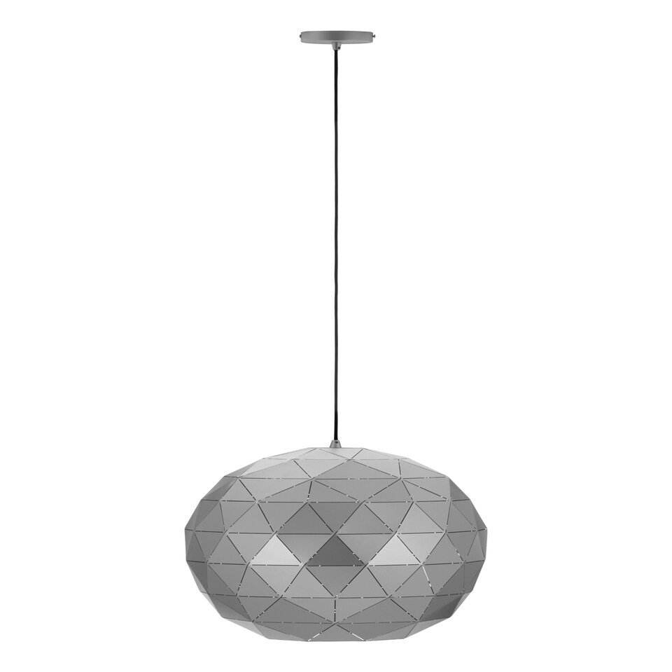 image 1 of Interiors by Premier Medium Silver Finish Pendant Light