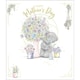 image 3 of Bear With Vase Of Flowers Mother's Day Card