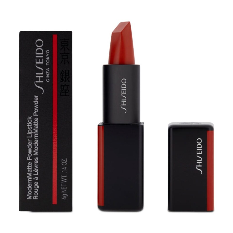 image 1 of Shiseido Modern Matte Powder Red Lipstick 509 Flame N/A