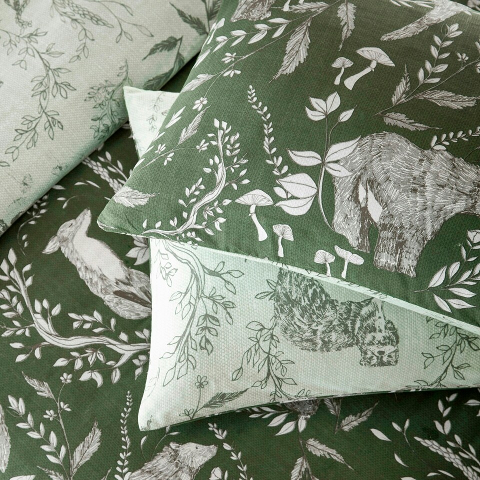 image 1 of furn. Buckthorn Woodland King Duvet Cover Set