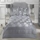 image 1 of English Garden Bedspread Silver Grey | Grey