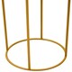 image 3 of Interiors by Premier Contemporary Design Large Black And Gold Floor Standing Planter, Stylish And Functional Large Outdoor Pots Gold