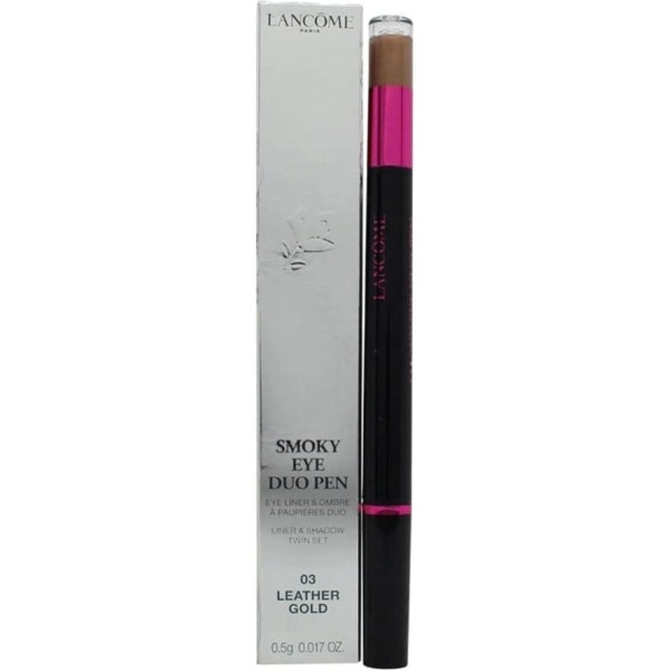 image 1 of Lancôme Smoky Eye Duo Pen 1.4ml - 03 Leather Gold