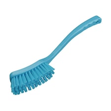 Hill Brush Stiff Long Handled Brush - Blue - One Size
