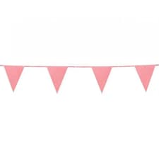 Boland Cardboard Glitter Bunting - Baby Pink - One Size
