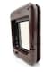 image 2 of Closer Pets Rotary 4-Way-Locking Cat Flap - Brown (CP358B)