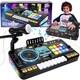 image 1 of Kids DJ Music Mixer Table Set – Interactive Musical Toy with Microphone, Disco Lights & 100+ Sounds