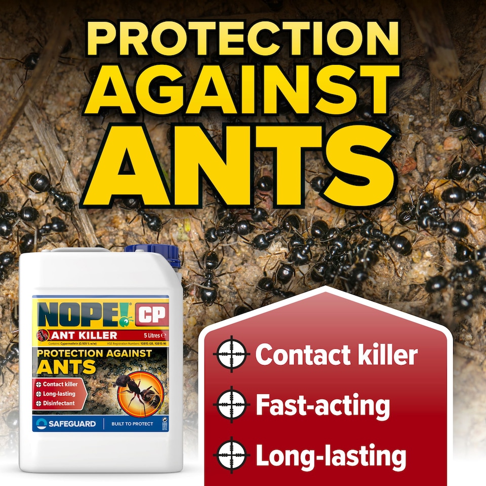 image 1 of NOPE CP Ant Killer (5 Litre) Effective Ant Control - Fast-Acting and Long-Lasting for Indoor & Outdoor use.