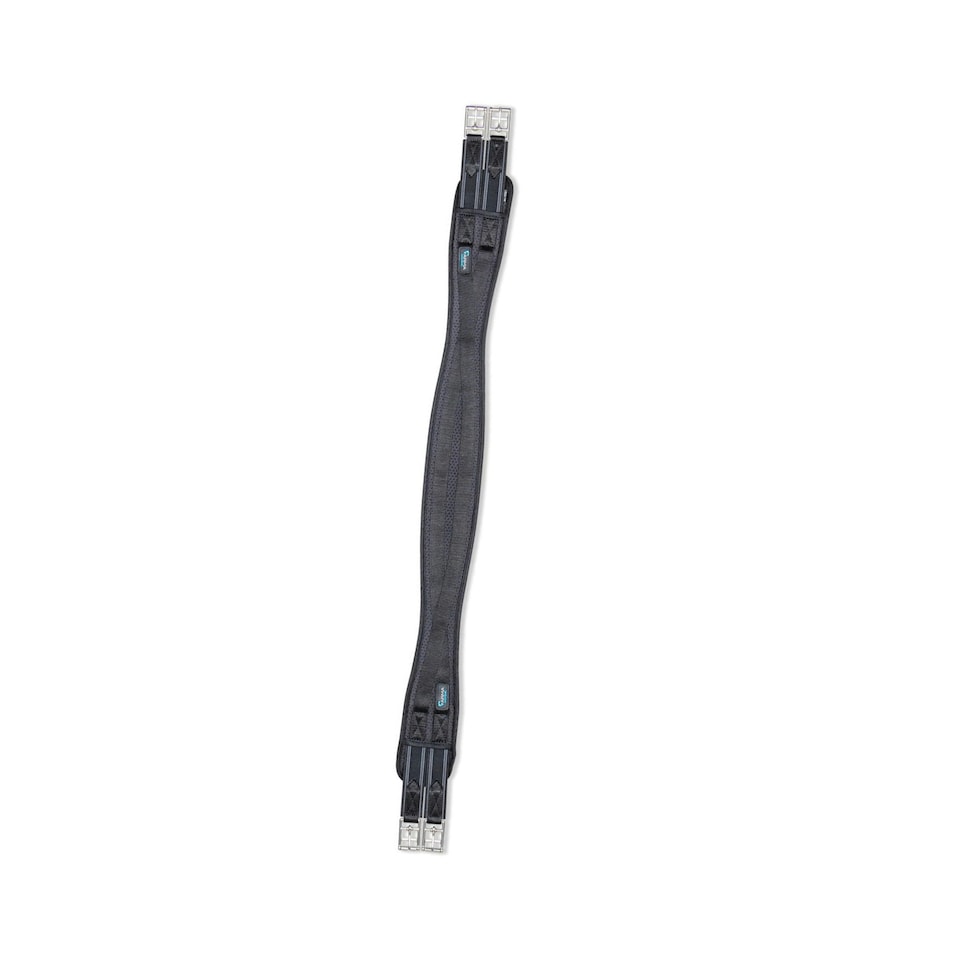 image 1 of Shires Elasticated Airflow Horse Girth - Black - 60in