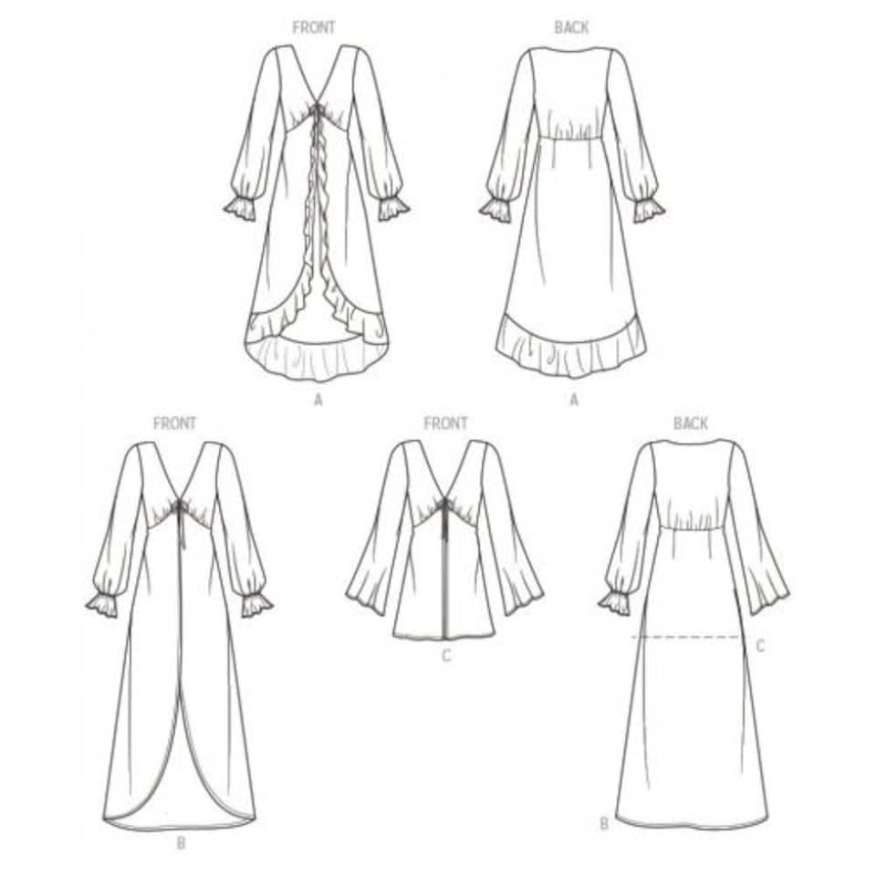 image 1 of Simplicity 9747 Paper Sewing Pattern – Women’s Dress, Size Y5 (18–20–22–24–26), Intermediate