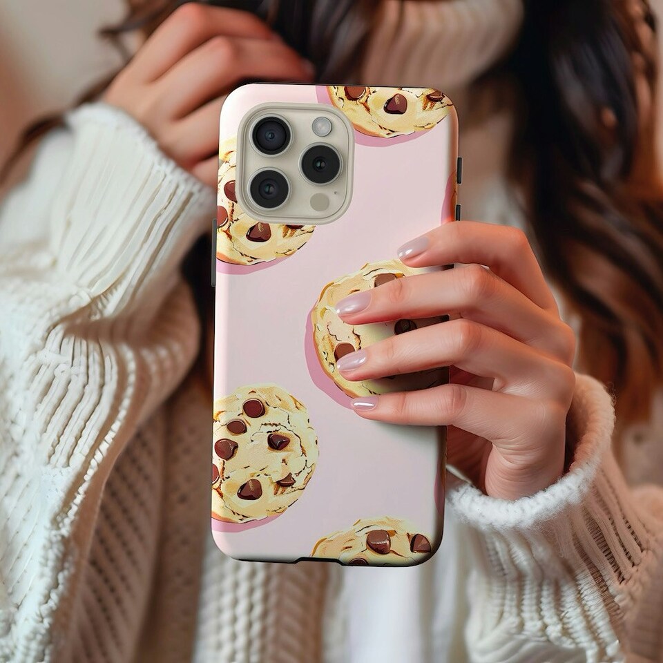 image 1 of Cookies Phone Case | Pink | iPhone 12 Pro
Tough | iPhone 12 Pro
Tough