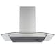 image 5 of SIA CGH60SS 60cm Stainless Steel Curved Glass Chimney Cooker Hood Extractor Fan