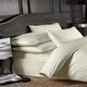 image 2 of Grosvenor 1000TC Hotel Quality Deep Fitted Sheets - Cream - Double