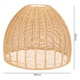 image 3 of Emitto Ceiling Light Shade Pendant Woven Lampshade Natural Lightshade Easy Fit
