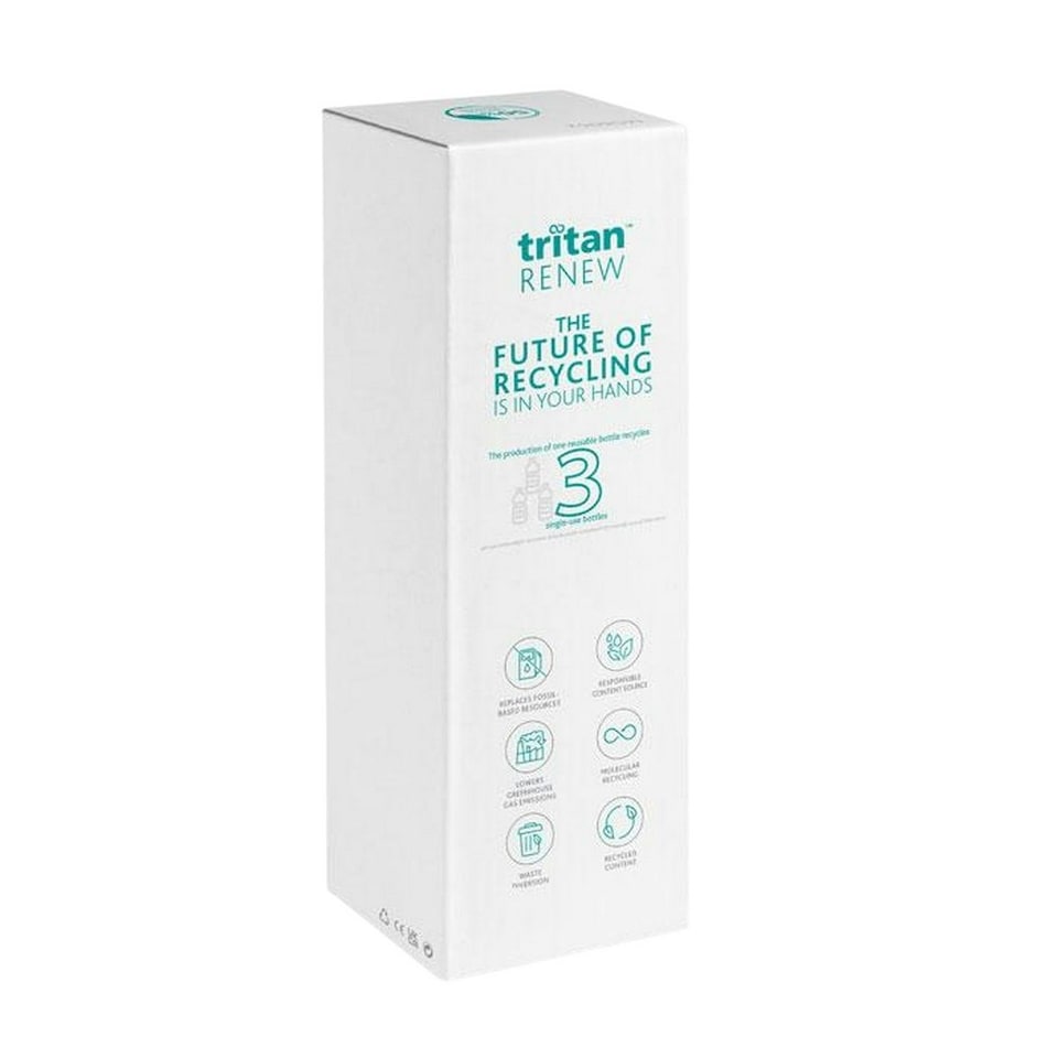 image 1 of MidOcean Sound Tritan 800ml Water Bottle - Transparent Grey - One Size White | One Size