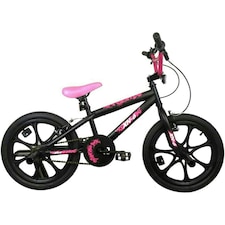 XN-6-18 Kids Girls Freestyle BMX 18" MAG Wheel - Black/Pink