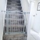 image 8 of Bettacare Curved Top Dog Gate, 197cm - 206cm, Matt Grey, Pressure Fit Pet Gate for Dog and Puppy, Pet and Dog Barrier | Grey