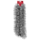 image 1 of 2m Silver Christmas Holographic Luxury Tinsel