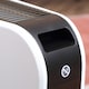 image 8 of HOMCOM Electric Heater, 2180W Portable Convector Heater with 24H Timer, Overheat Protection, Adjustable Temperature for Home, White