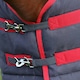 image 3 of HYCONIC Standard-Neck 100g Horse Stable Rug - Charcoal/Red - 6´ 3"