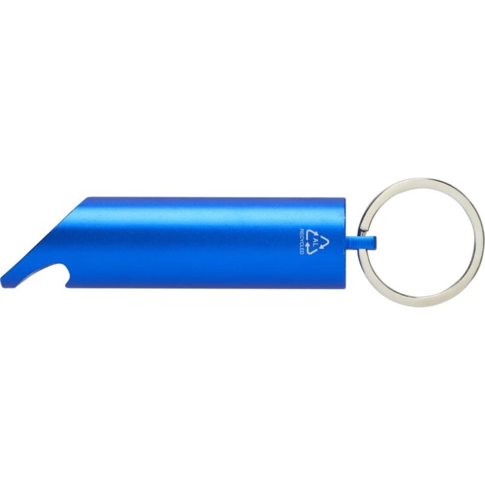 image 1 of Flare Recycled Aluminium Torch Keyring - Royal Blue - One Size