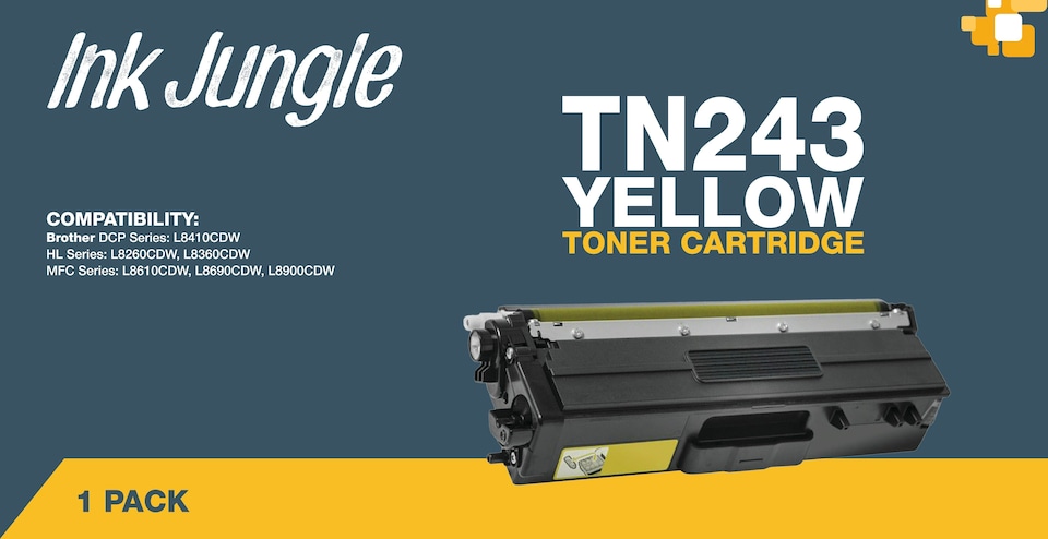 image 1 of Compatible Brother TN423 Yellow Toner Cartridge Yellow