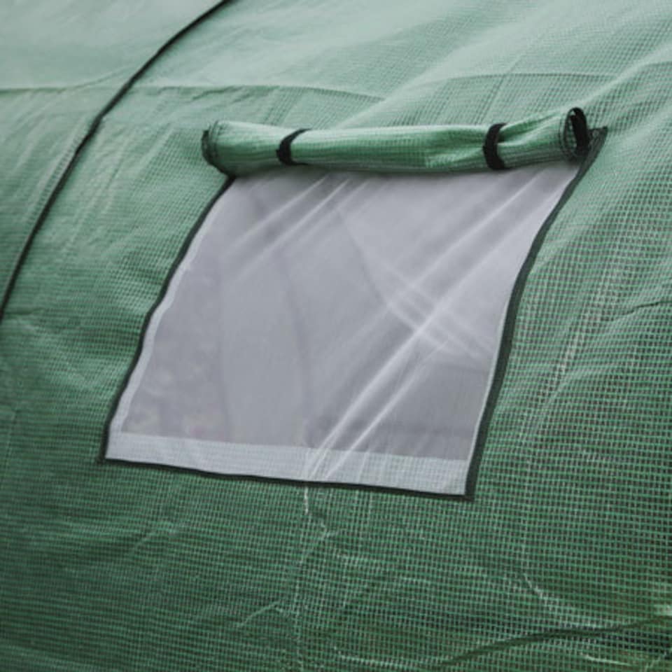image 1 of Grow It Polytunnel Supreme with UV-Treated Cover and Rust-Resistant Steel Frame | Green | 1 x Polytunnel