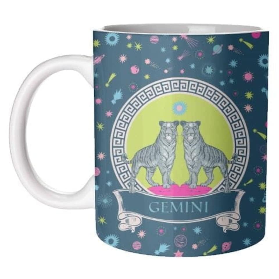 ArtWow Wallace Elizabeth Starsign Gemini Mug | Multi | 1