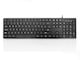 image 1 of Accuratus 276R V4 Keyboard - USB Slim Space Saving Full Size Keyboard made Using 100% Recycled Plastics - Black