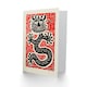 image 2 of Chinese Traditional Asian Red Man Woman Girl Birthday Card