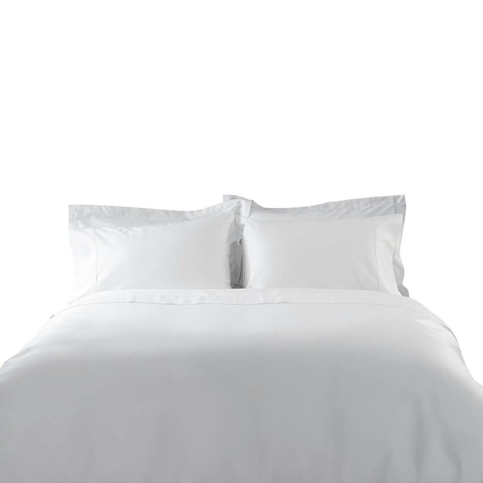image 1 of Belledorm Bamboo Fitted Sheet - White - King