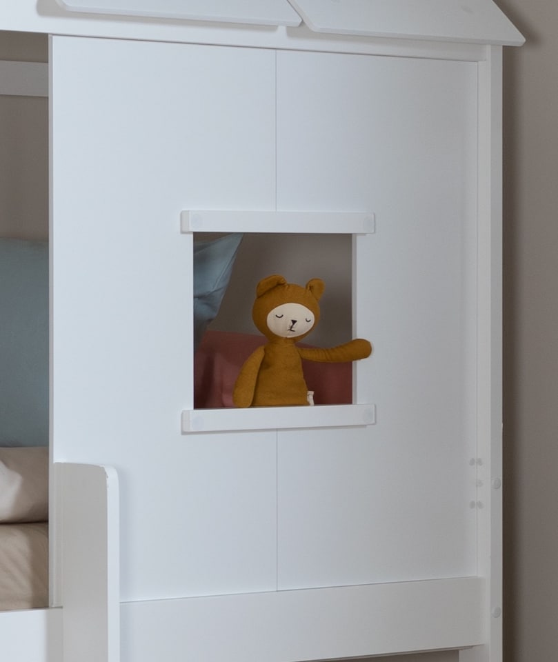 image 1 of Luka Treehouse Midsleeper Bed in White