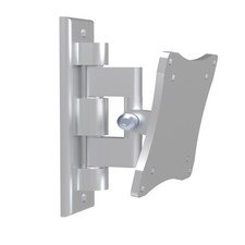 Swivel and Tilt TV Wall Bracket for 17 to 29 Inch Screens, VESA 100 x 100, Silver