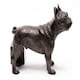 image 2 of Antique Bronze French Bulldog Plant Pot Feet - Set of 3 Bronze