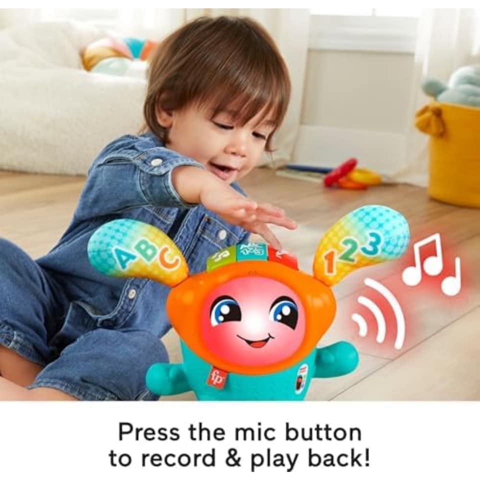 image 1 of Fisher Price DJ Bouncin Beats Learning Toy