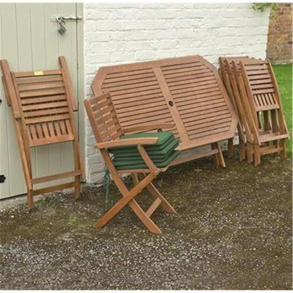 image 1 of 6 Seater Deluxe Plumley Garden Furniture Set (7ft x 5ft)