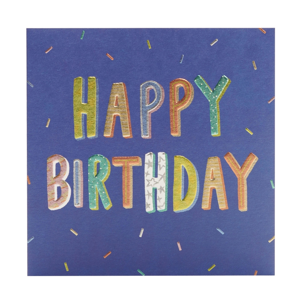 image 1 of Kindred | Happy Birthday Text Card | Happy Birthday Gifts | Her/Him | With Envelope