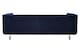 image 5 of Velvet Upholestred Dark Blue Sofa,3-Seater Lounge Sofa With Low Armrests,Luxe Couch, Sofa Seat For Patio | Blue | Two Seater