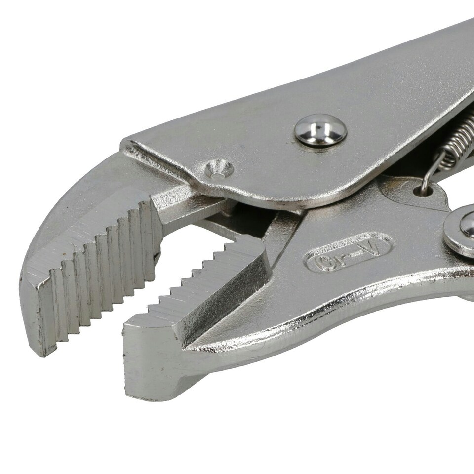 image 1 of Straight Jaw Locking Pliers 10" (250mm) Adjustable Mole Vice Grip Clamp