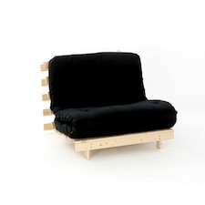 3ft Single Futon Mattress And Base Set in Black
