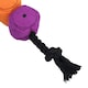 image 2 of Dog Puppy Small Halloween Gift Plush Comfort Squeaky BOO Rope Play Toy
