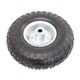 image 6 of 4x 10" Pneumatic Sack Truck Trolley Wheel Replacement Tyre Set