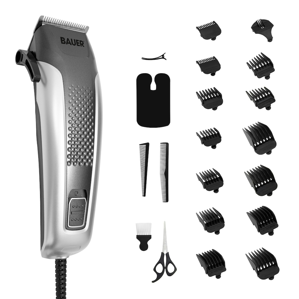 image 1 of Bauer Professional Hair Clipper and Grooming Kit for Men