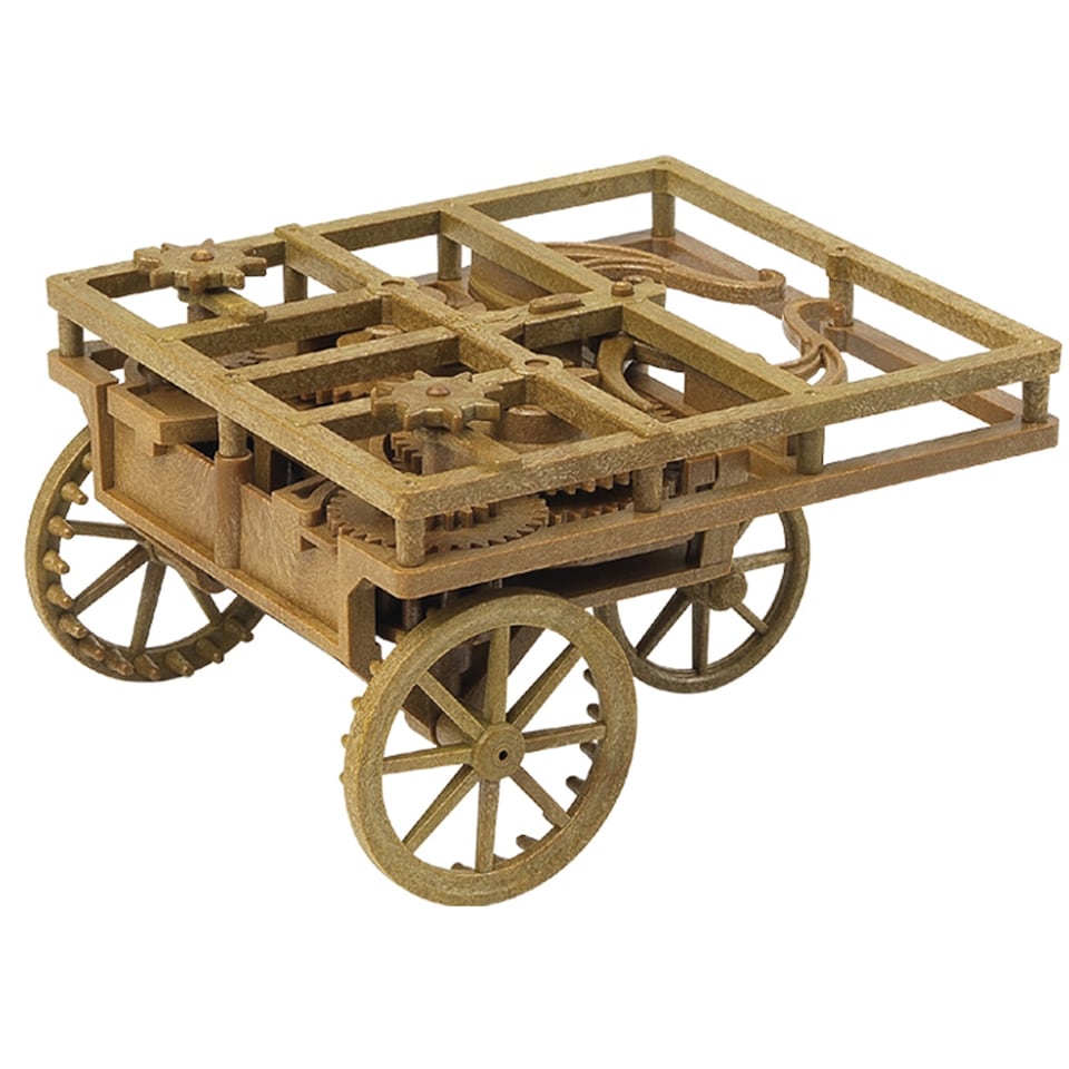 image 1 of Academy Da Vinci Series Self-Propelling Cart Model Kit